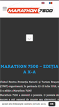 Mobile Screenshot of marathon7500.ro